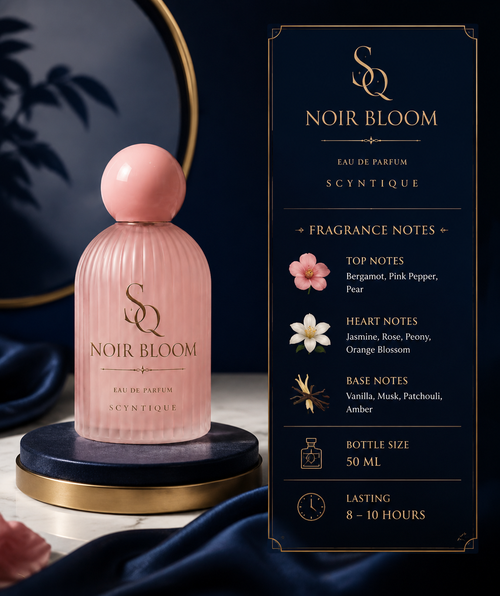 Noir Bloom – Eau de Parfum for Women | Scyntique